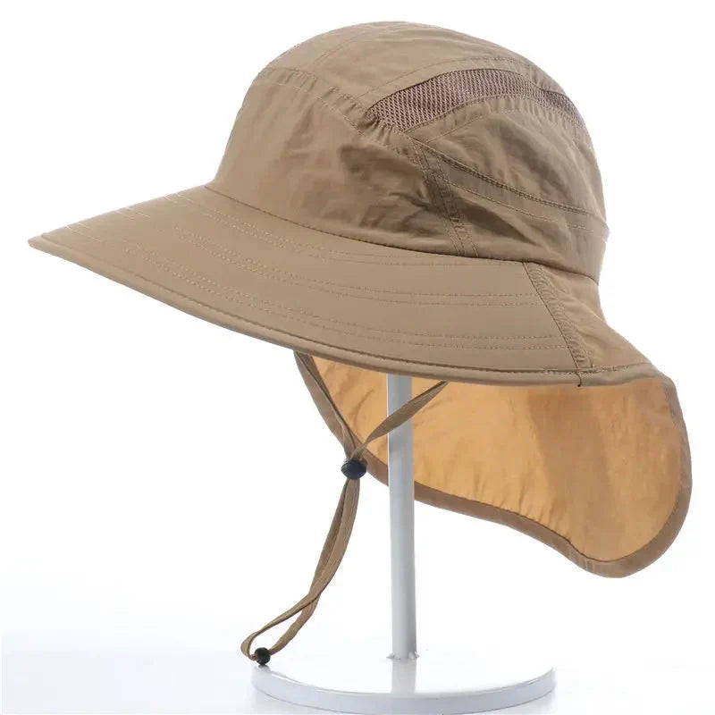 Brehn | Sonnenhut - Nackenschutz - Breite Krempe