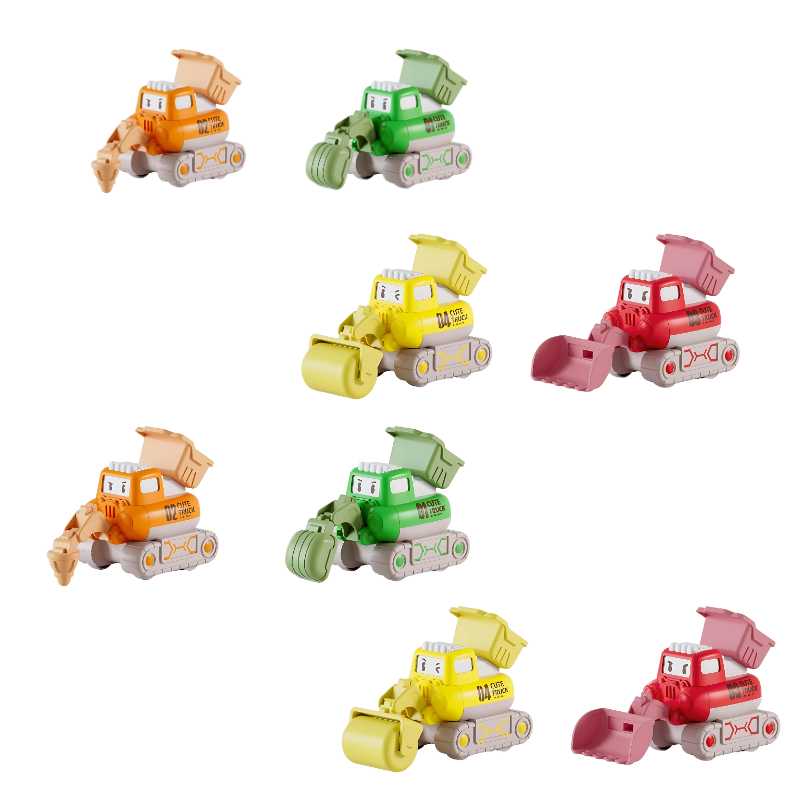 Brehn | Spielzeug-Baufahrzeug-Set für Kinder
