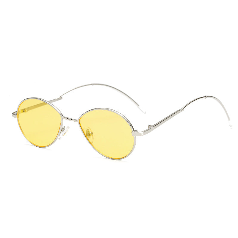 Damen runde Sonnenbrille mit ultraleichtem Rahmen Brehn