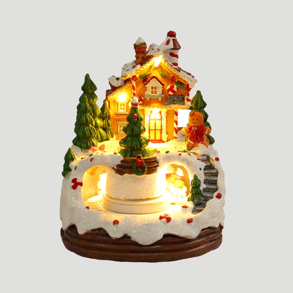 Brehn | Weihnachtsornament mit LED-Lichtern und Musik