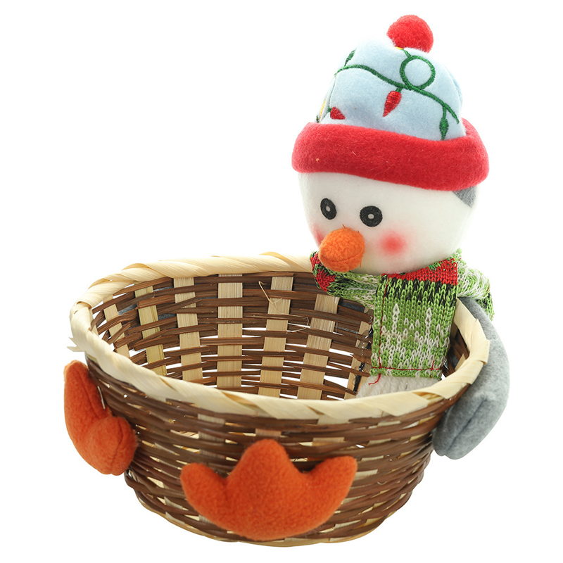 Brehn | Weihnachten Süßigkeiten Geflochtener Korb