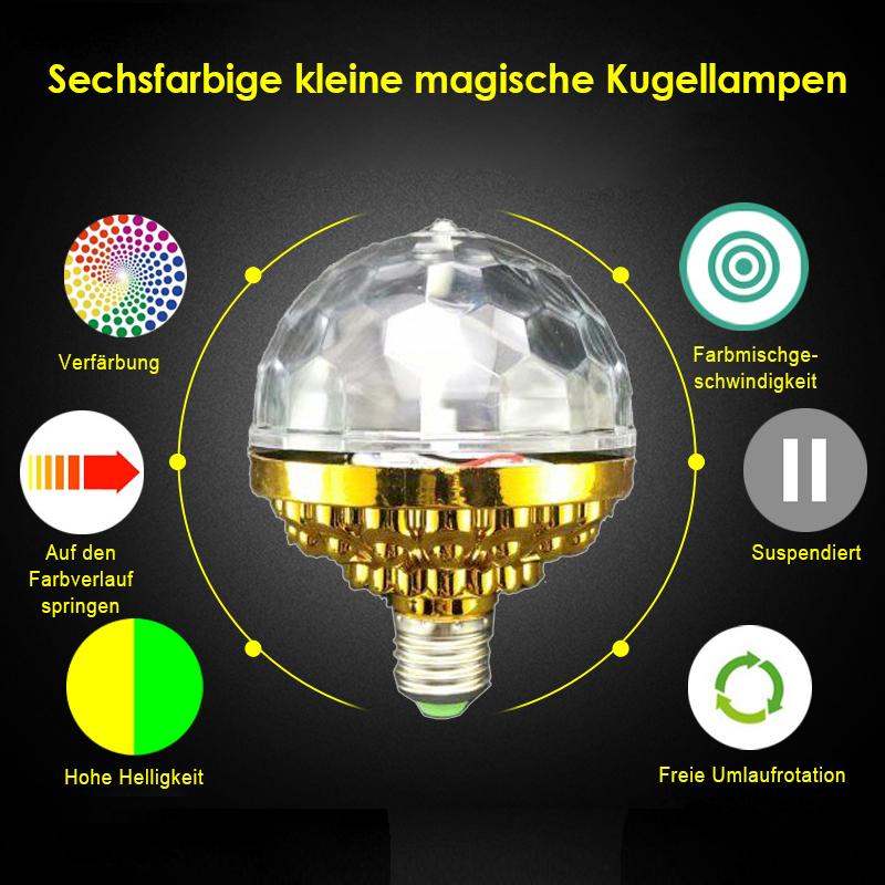 LED Disco Bunte rotierende Glühlampen | Brehn