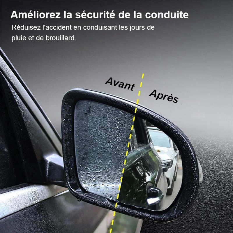 Anti-Beschlag Anti-Regen Folie für Auto Spiegel | Brehn