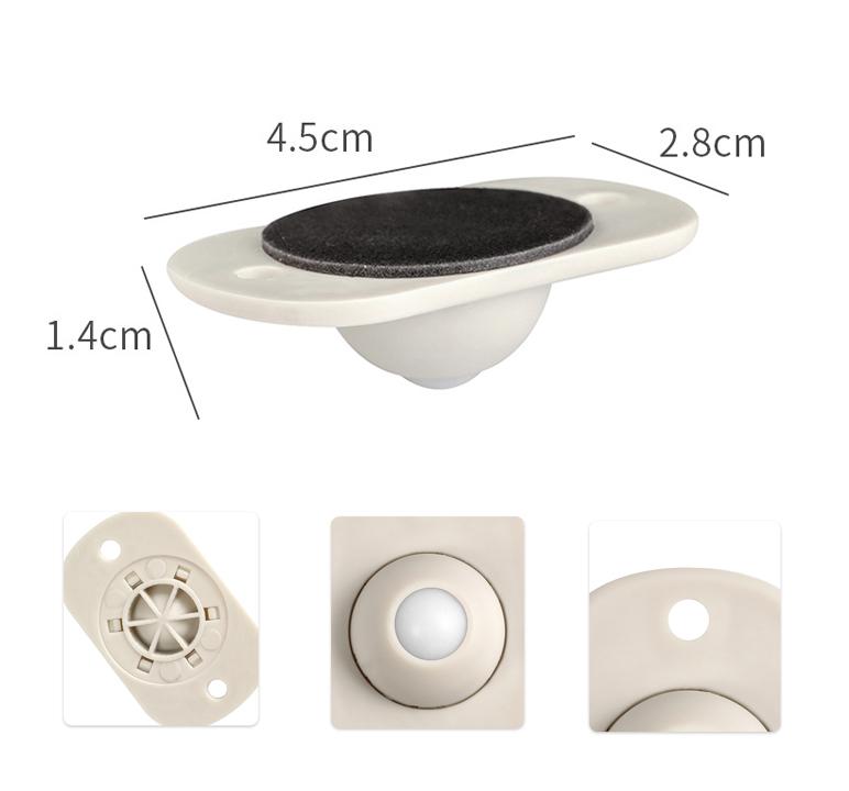 Brehn | Paste Typ Pulley Universalrad (4 Stück)