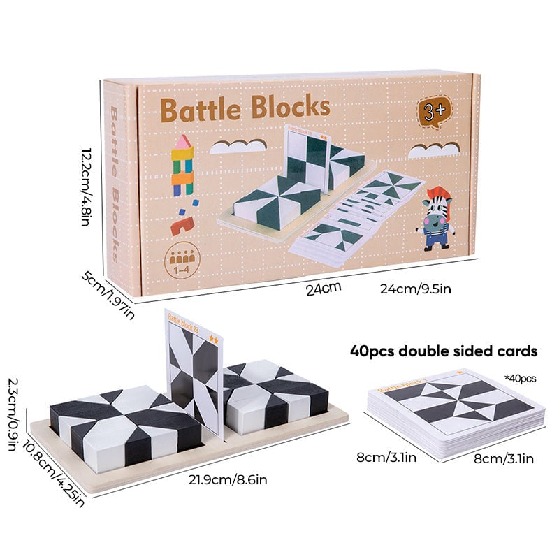 Brehn | Holz Verstecktes Blockpuzzle