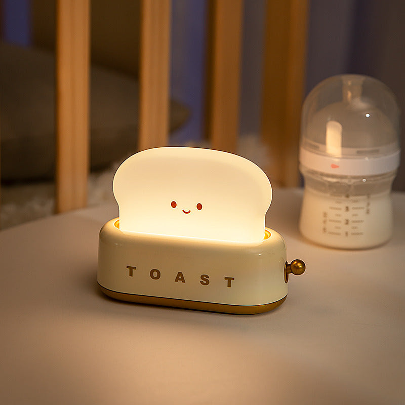 USB-Lade-LED-Brot-Nachtlicht mit Dimmfunktion und Timer | Brehn