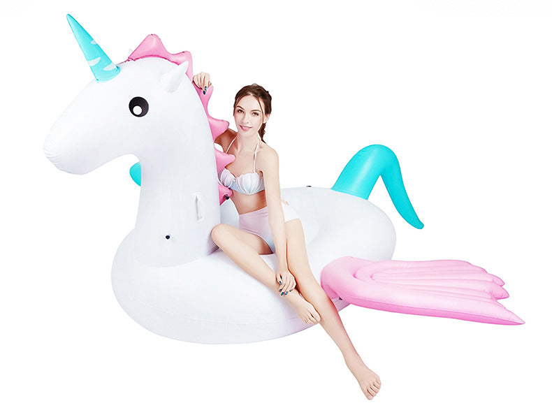 Damen aufblasbares Einhorn-Schwimmspielzeug Brehn