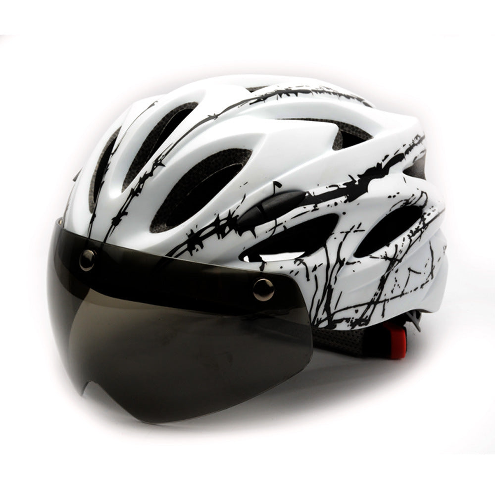 Fahrradhelm mit abnehmbarem Visier Brehn