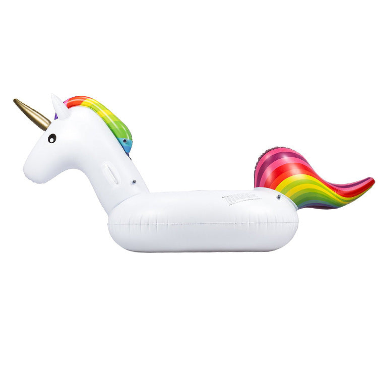 Damen aufblasbares Einhorn-Schwimmreifen Brehn