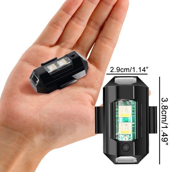 Universelle LED-Motorradlichter | Starke LED-Beleuchtung für eine bessere Motorradfahrt | Brehn