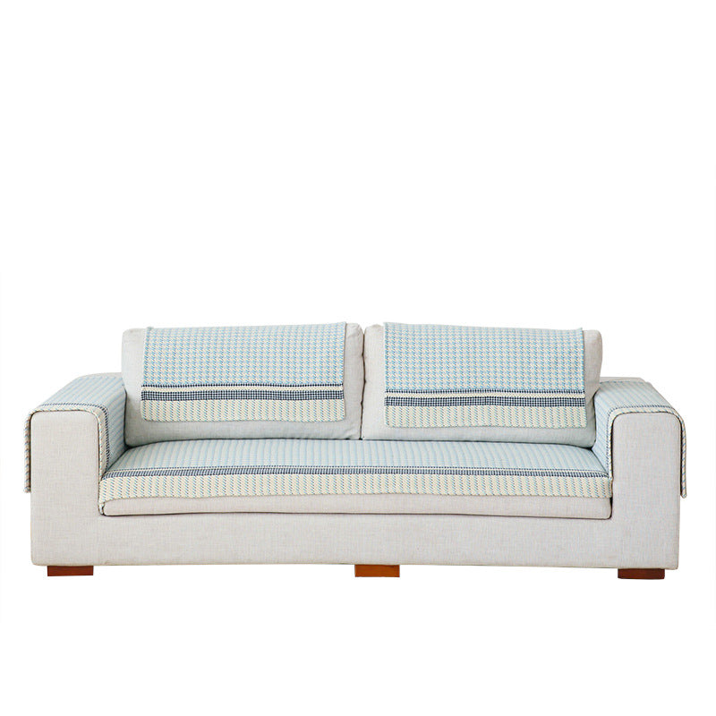 Sofa-Auflage-Set für 3-Sitzer mit rutschfester Unterseite und dekorativer Steppung Brehn