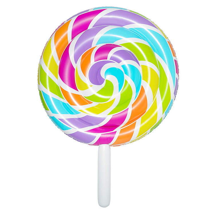 Unisex Aufblasbarer Lollipop-Schwimmring Brehn