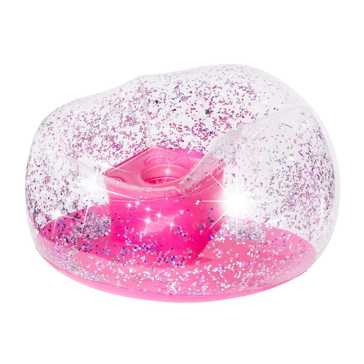 Unisex Aufblasbare Sitzecke mit Glitzer Brehn