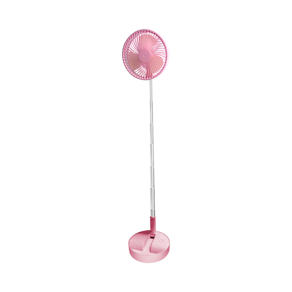 Wiederaufladbarer, faltbarer USB-Teleskopventilator – leise, 180° einstellbar, 4 Geschwindigkeitsstufen, tragbar ✨ | Brehn