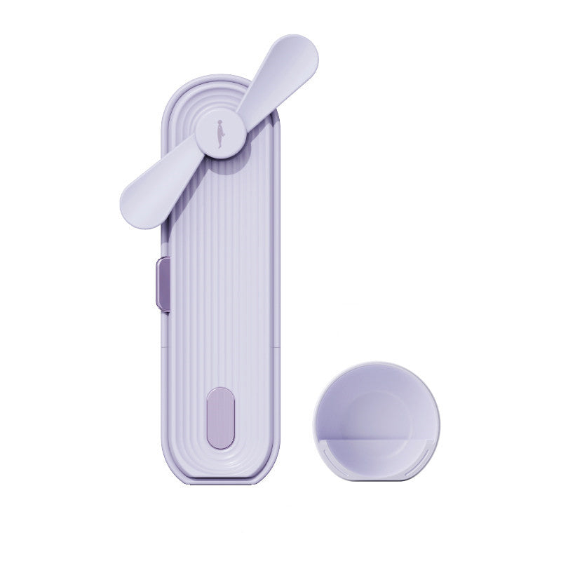 Brehn | Tragbarer wiederaufladbarer Handventilator, mit zwei Windgeschwindigkeiten & Powerbank