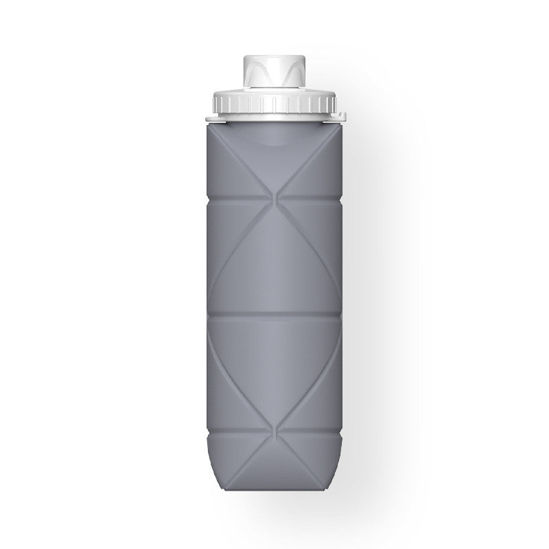 Brehn | Zusammenklappbare Silikon-Wasserflasche, für Sport, Camping, Reisen
