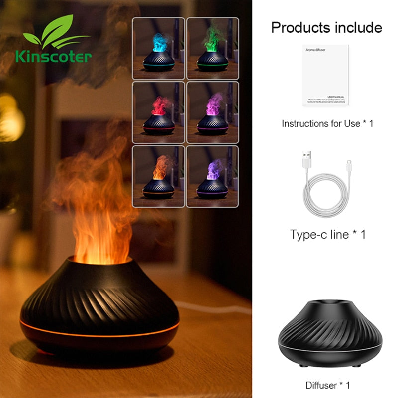Brehn | Luminous Volcano USB Luftbefeuchter Lampe