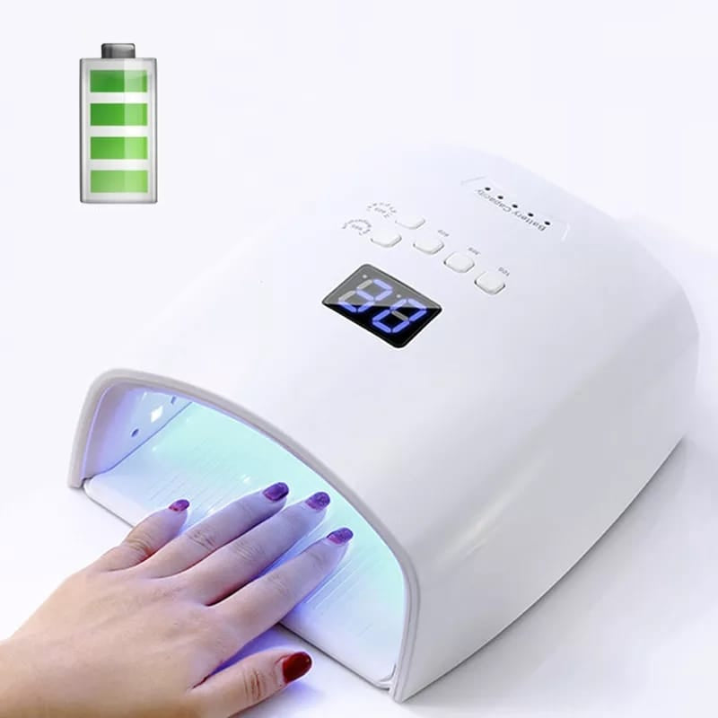 Brehn | UV-Nageltrockner mit automatischem Sensor und 66W Leistung – Tragbare Gel-Härtelampe