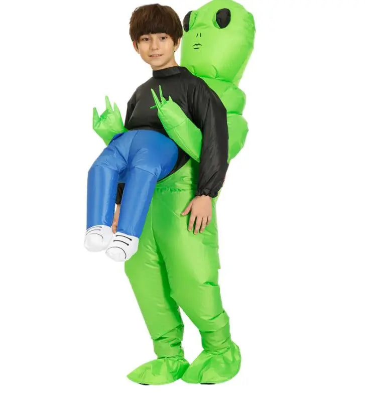 BowLift | Inflatable Alien Costume – Fun Costume for Kids & Adults, Quick to Inflate