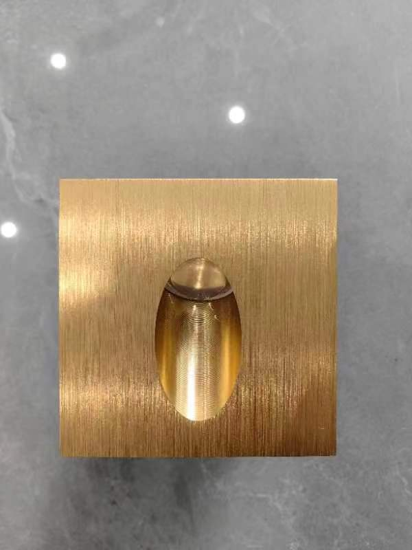 Runde quadratische wasserdichte LED-Wandleuchte aus Aluminium für Flure