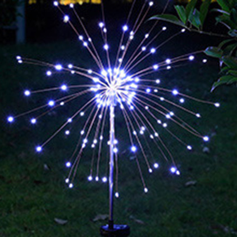 Zeitgenössische industrielle Solarfeuerwerk Edelstahl-LED wasserdichte Landschafts-Insert-Leuchte für Außenpatio | Brehn