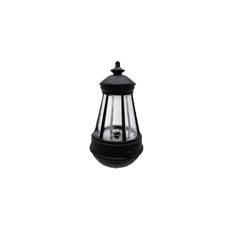 Moderne Minimalistische Wasserfeste Solar-Leuchtturm Eisen Acryl LED Camping Außenlicht Landschaftsbeleuchtung Für Garten | Brehn