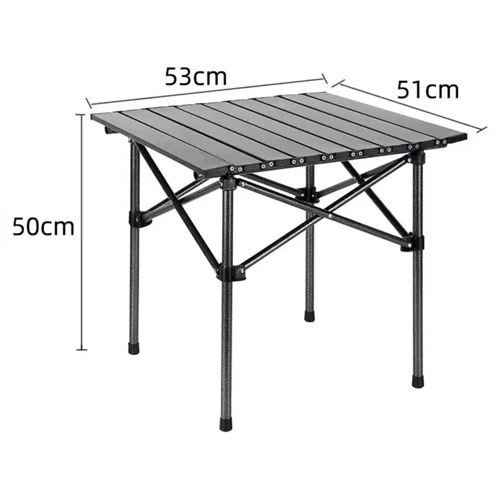Klappbarer Gartentisch mit hitze- und kratzfester Oberfläche