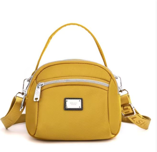 Leichte Schultertasche aus robustem Nylon