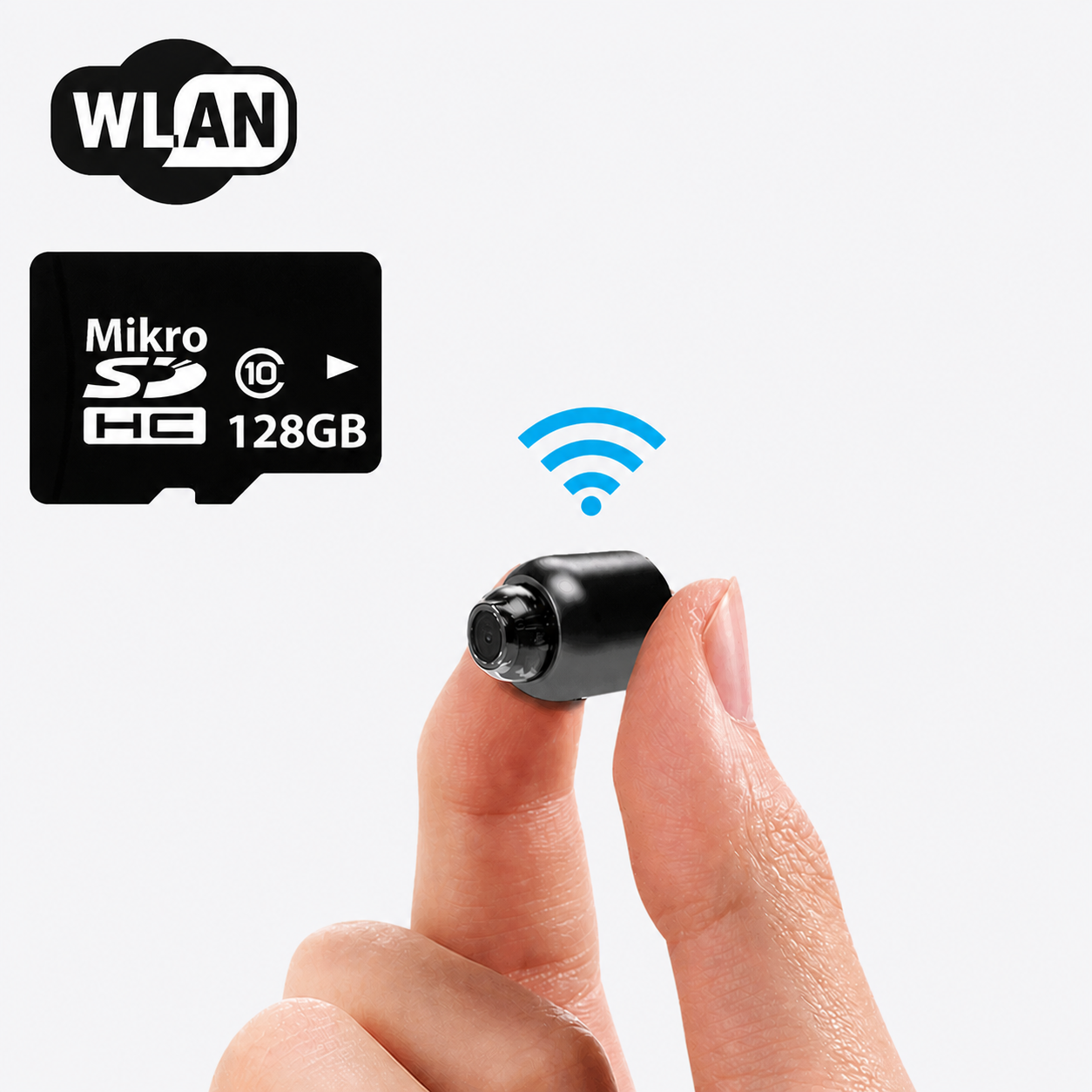 Ultrakleine WLAN-Überwachungskamera mit Nachtsicht | Brehn