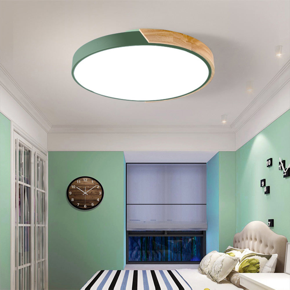Bunte Runde LED-Deckenleuchte | Brehn