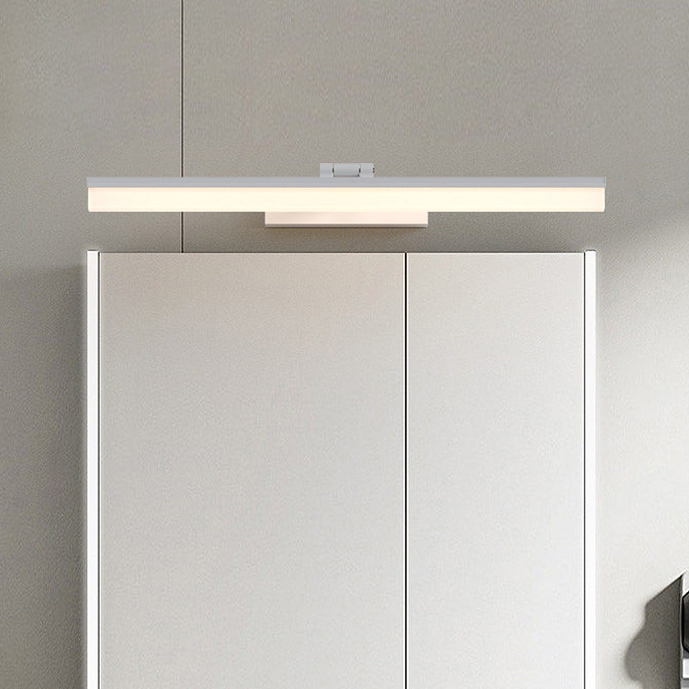 Zeitgenössisches schwarzes LED-Spiegel Badezimmer Vanity Light | Brehn