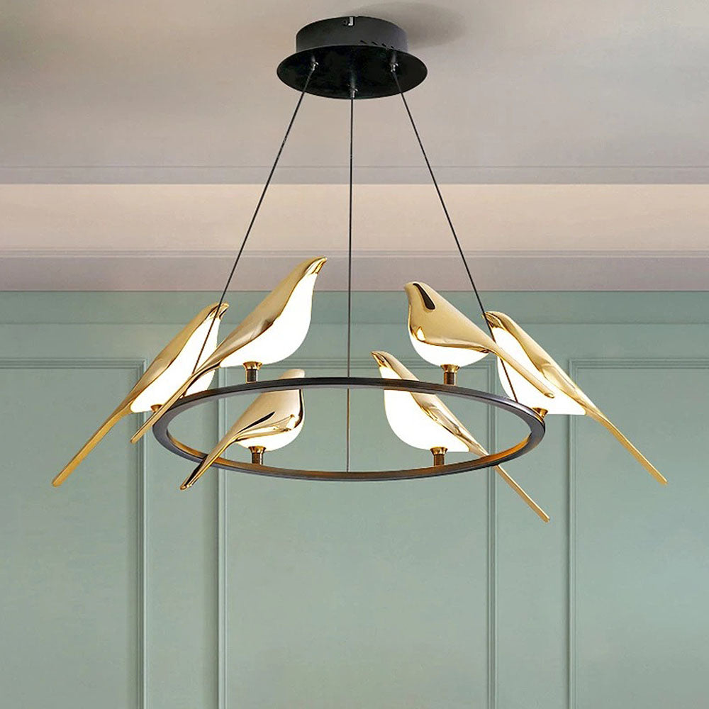 Brehn | BirdLume Licht – Einzigartige LED Pendelleuchte mit Vogel-Design