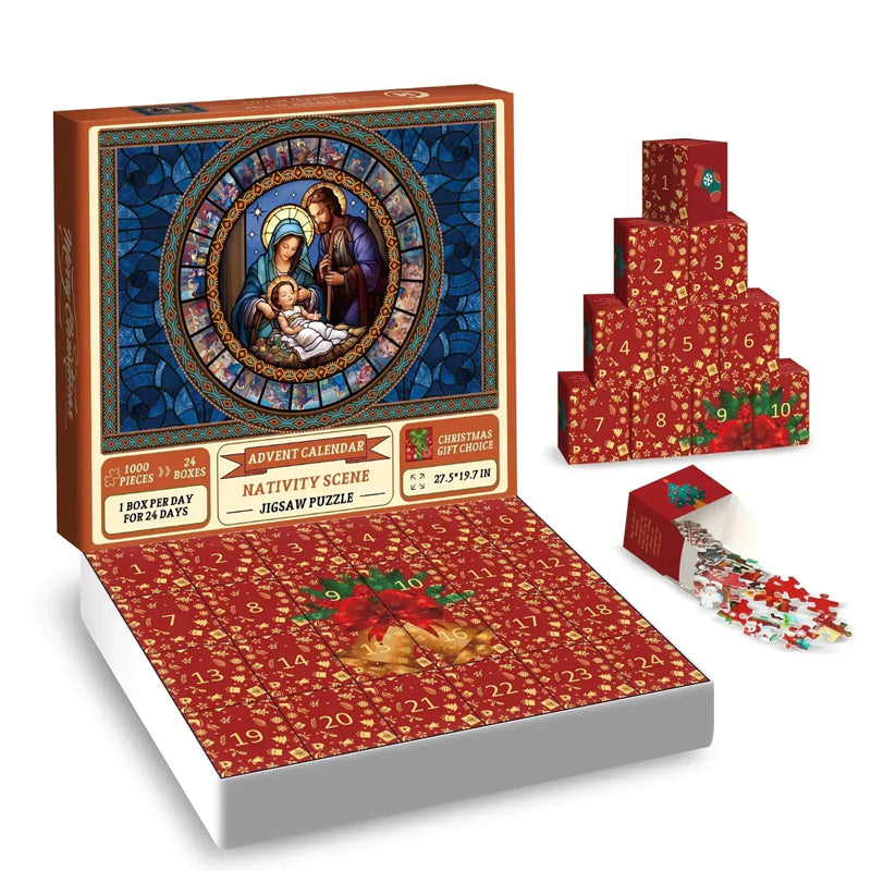 Brehn | Weihnachtspuzzles Adventskalender - Weihnachtsgeschenk