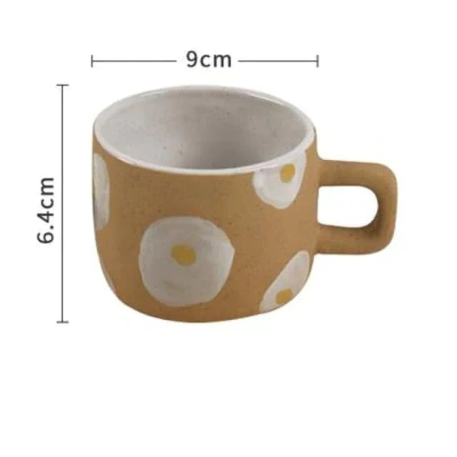 Ei handgemalte Kaffeetasse | Brehn