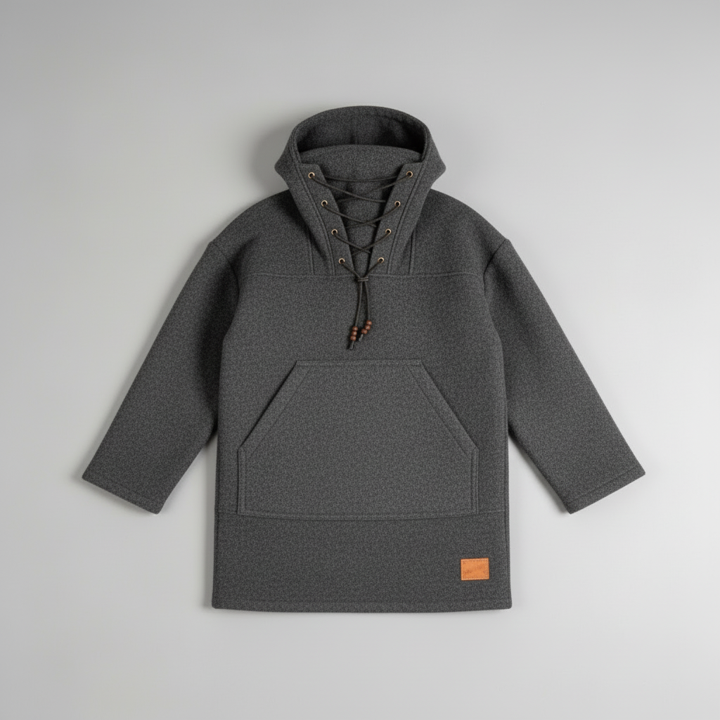 Boreal Windrak Woolanorak Jacke | 650 g/m² schwere Wolle | 28 µm windabweisende Oberbekleidung | Technischer Jagd- und Expeditions-Smock