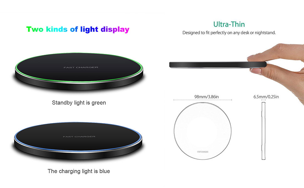 Brehn | 30W Schnelles kabelloses Ladepad | Premium USB C Ladekabel MagSafe Ladegerät für Apple iPhone, Samsung & Android - Fast Wireless Charging Pad