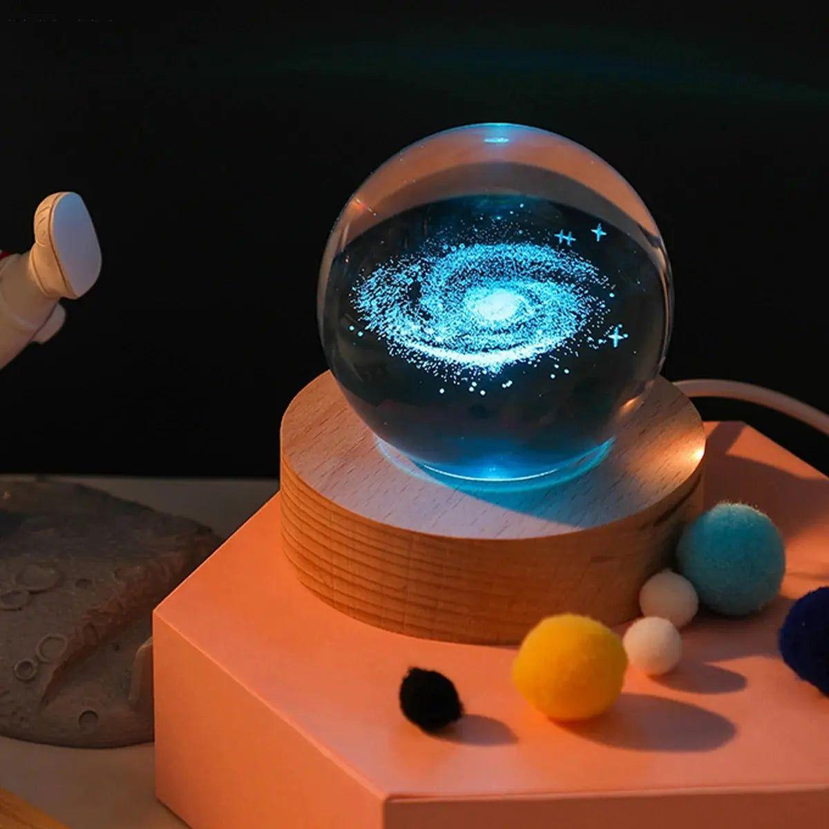 Galaxy Glow – Elegante, leuchtende Kristalllichter für die Astronomie