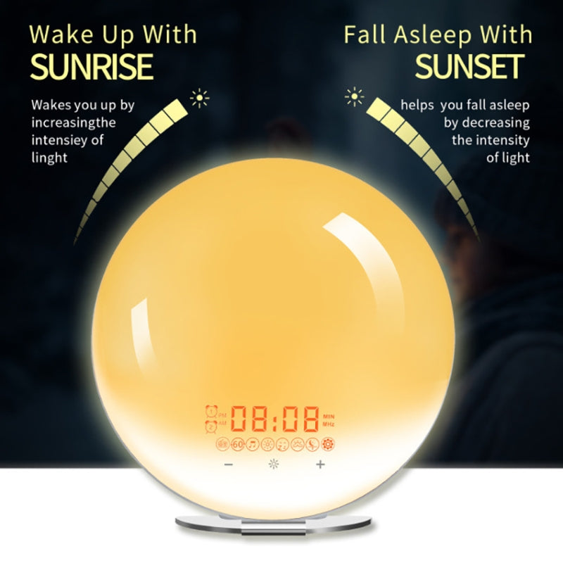 Wake-Up Light Wecker mit Sonnenaufgangssimulation | Brehn
