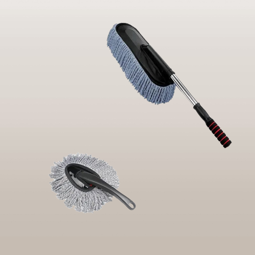 VIvolux | Pro Clean Universal Ausziehbares Auto-Wachs-Bürsten-Set