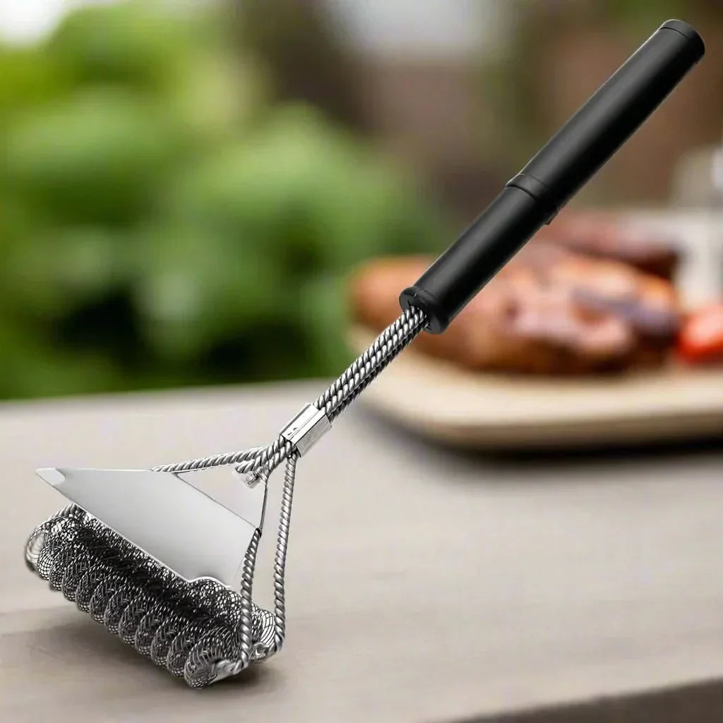 GrillMaster Borstenfreie Bürste – Sicher und effektiv für alle Grillroste