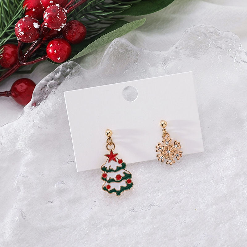 Brehn | Charmante Weihnachtszeit Design Ohrringe