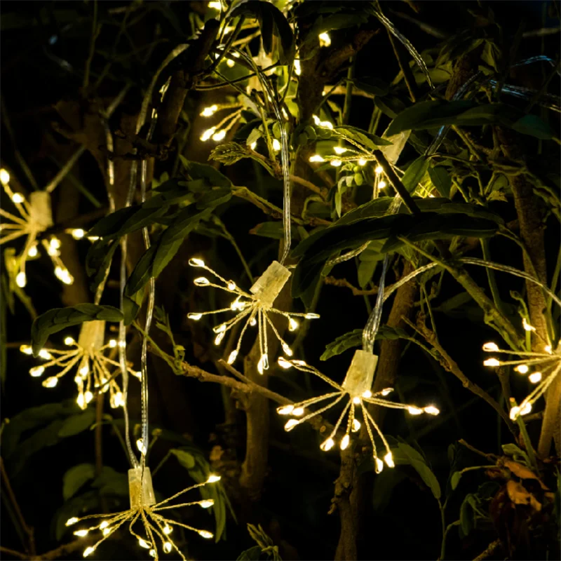 Brehn | Feuerwerks Silber Lichterkette