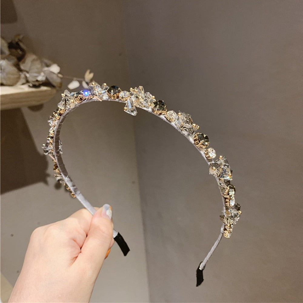 VIvolux | Anspruchsvolle Funkelnde Strass-Kristall-Haarband