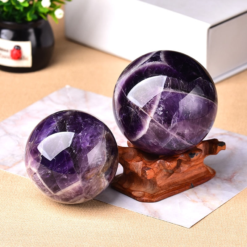 Brehn | Amethyst Globe | Dekorieren Sie Ihr Zuhause mit der richtigen Energie