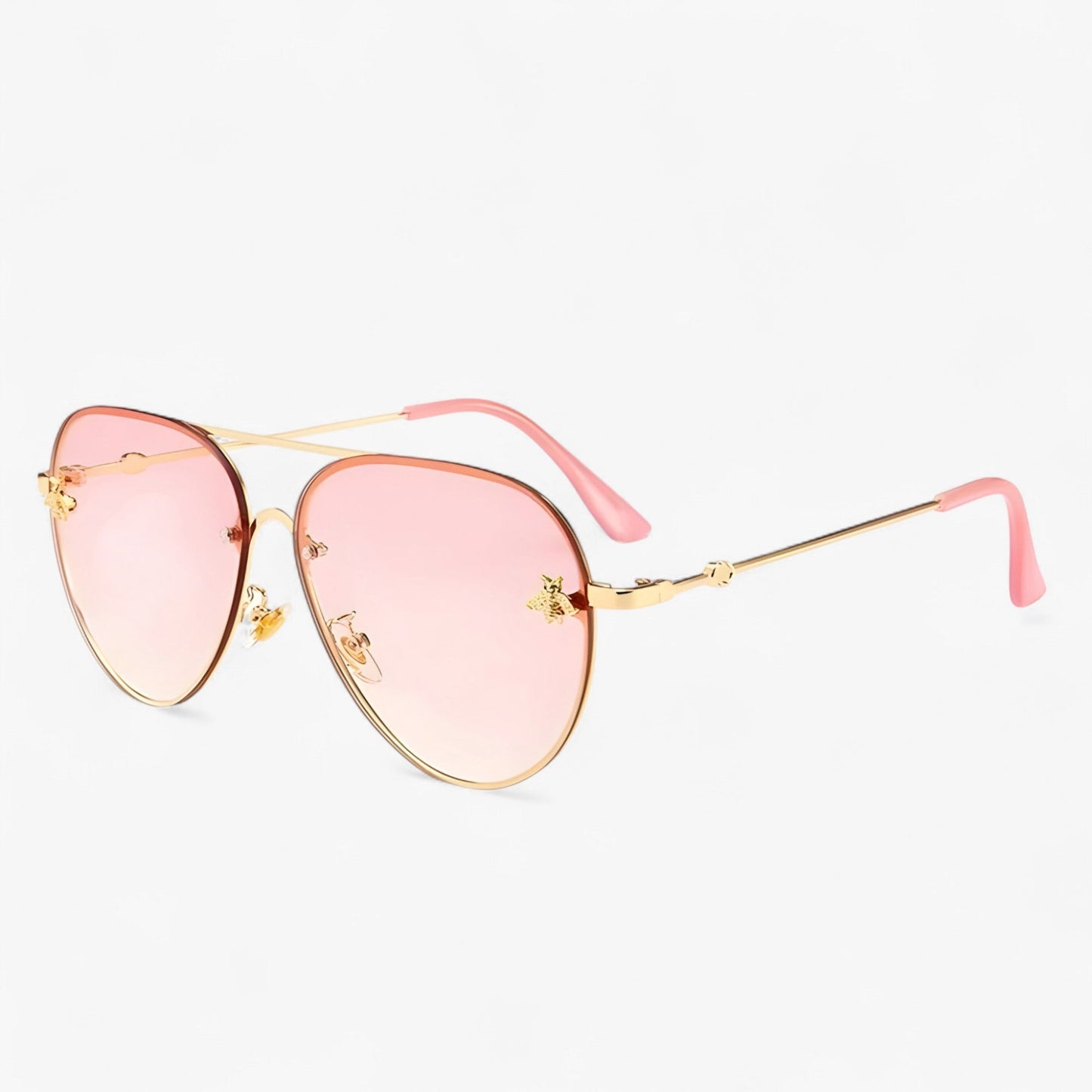 Vintage-Pilotensonnenbrille mit Bienenmotiv – Halcyon | Brehn
