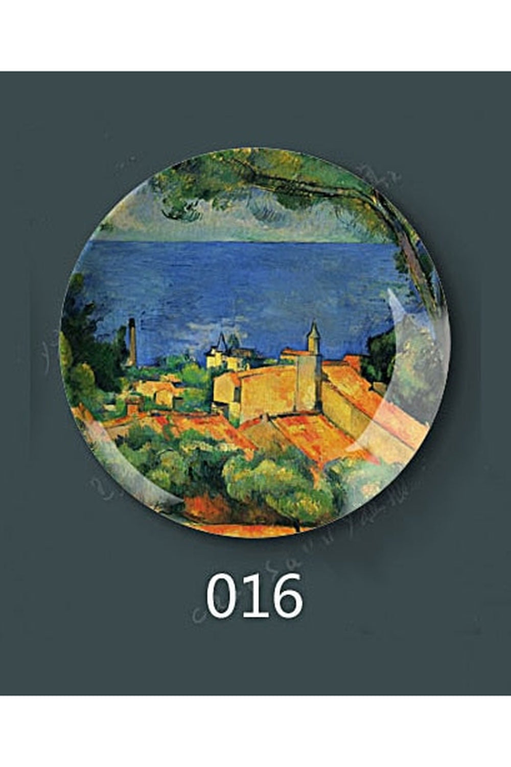Cezanne inspirierte dekorative Teller