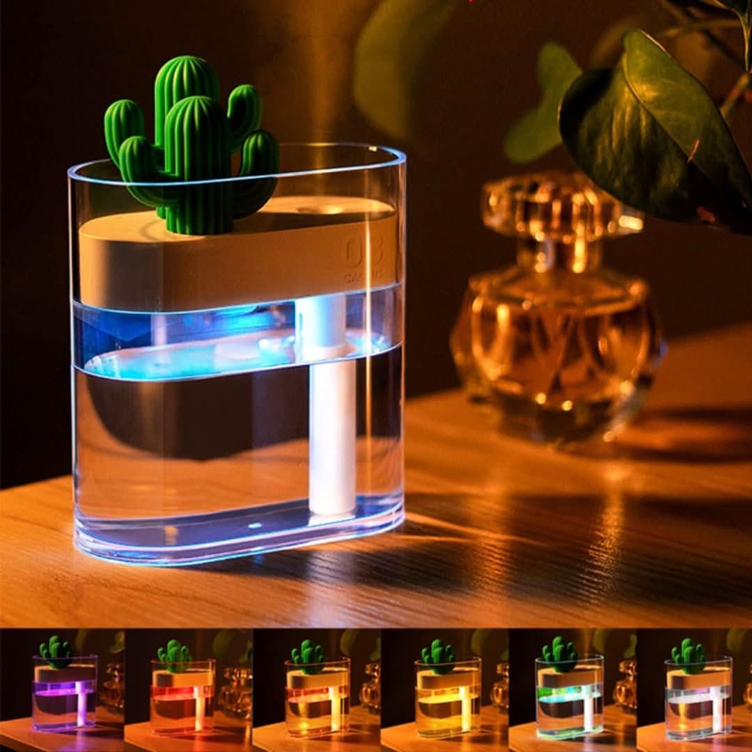 Brehn | Ultraschall stille Luftbefeuchter Cactus