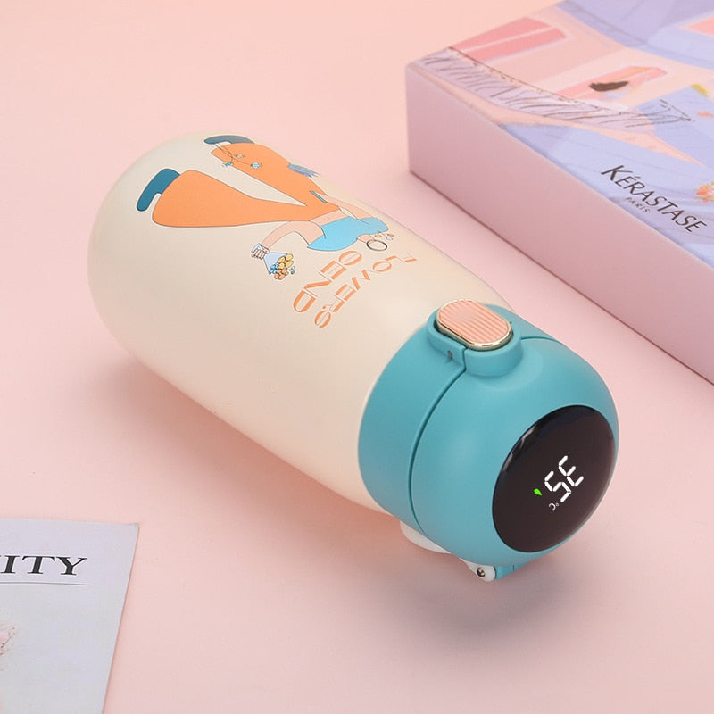 Funky LED Temperaturanzeige Thermo-Wasserflasche | Brehn