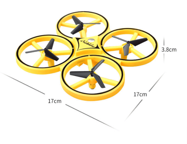 Drohnen-Hand-Quadrocopter (mit LED-Licht und Cool-Loop-Funktion) | Brehn