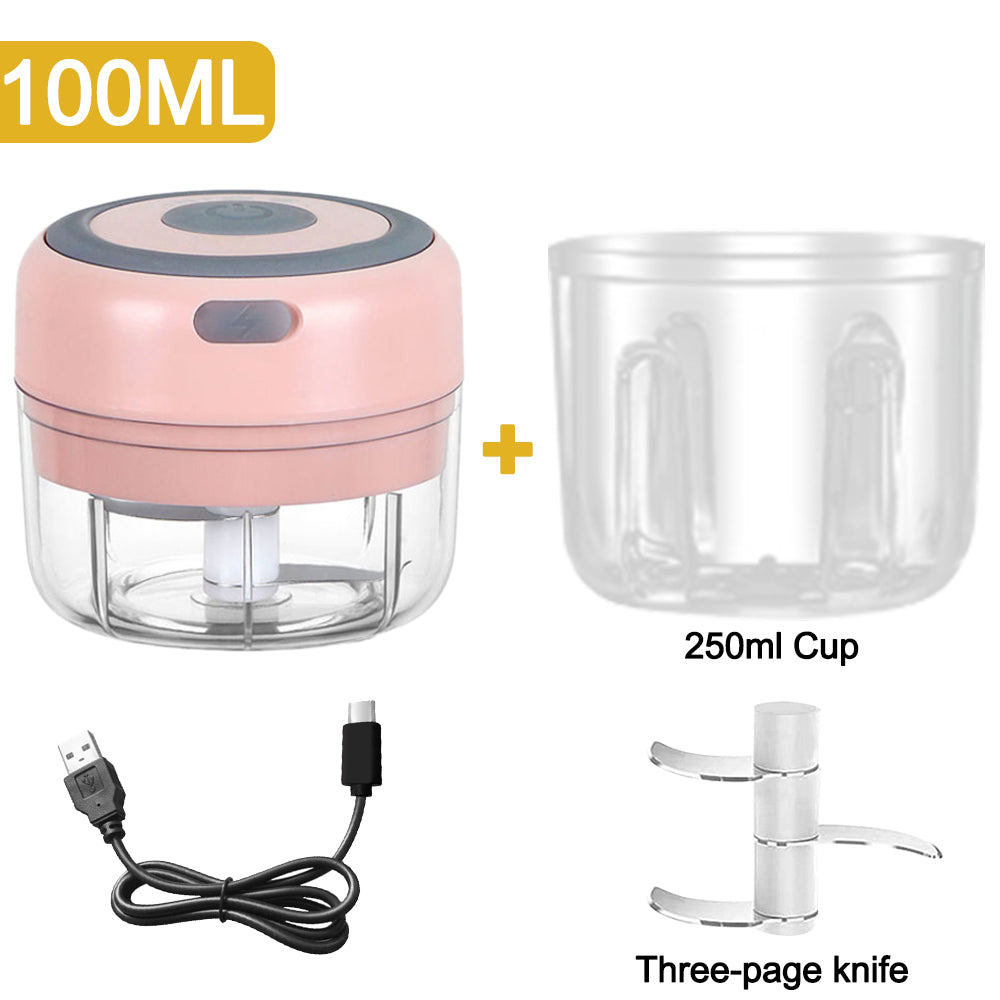 Mini elektrischer Knoblauchhacker 100mL | Brehn